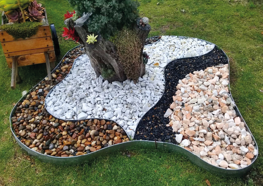 Piedras decorativas para jardín